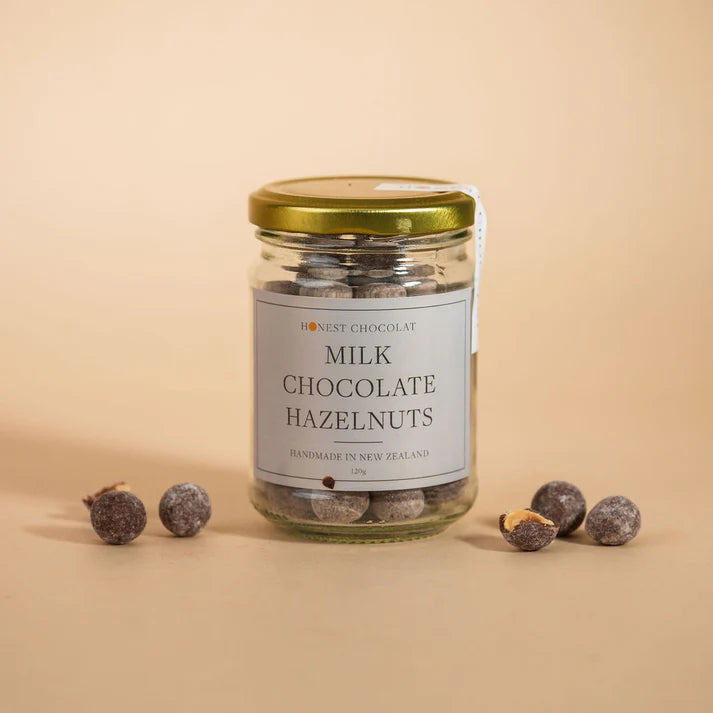 Matakana Honest Choc -Milk Chocolat Hazelnut Jar 120g