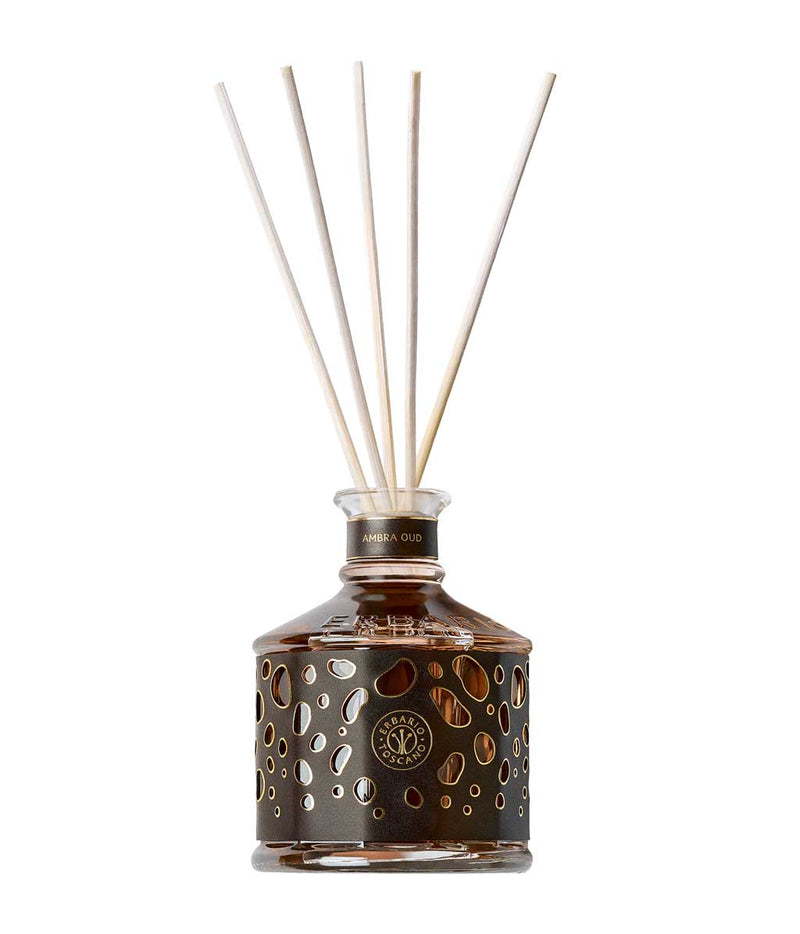 Erbario Luxury Home Fragrance Diffuser - 500ml - Ambra Oud (Limited Edition)