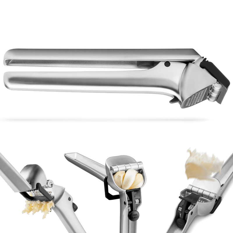 Dreamfarm Garject Lite Garlic Press - Silver