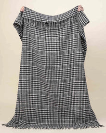 Weave Helmsdale Midnight - Pure Wool Throw  -  130cm x 200cm