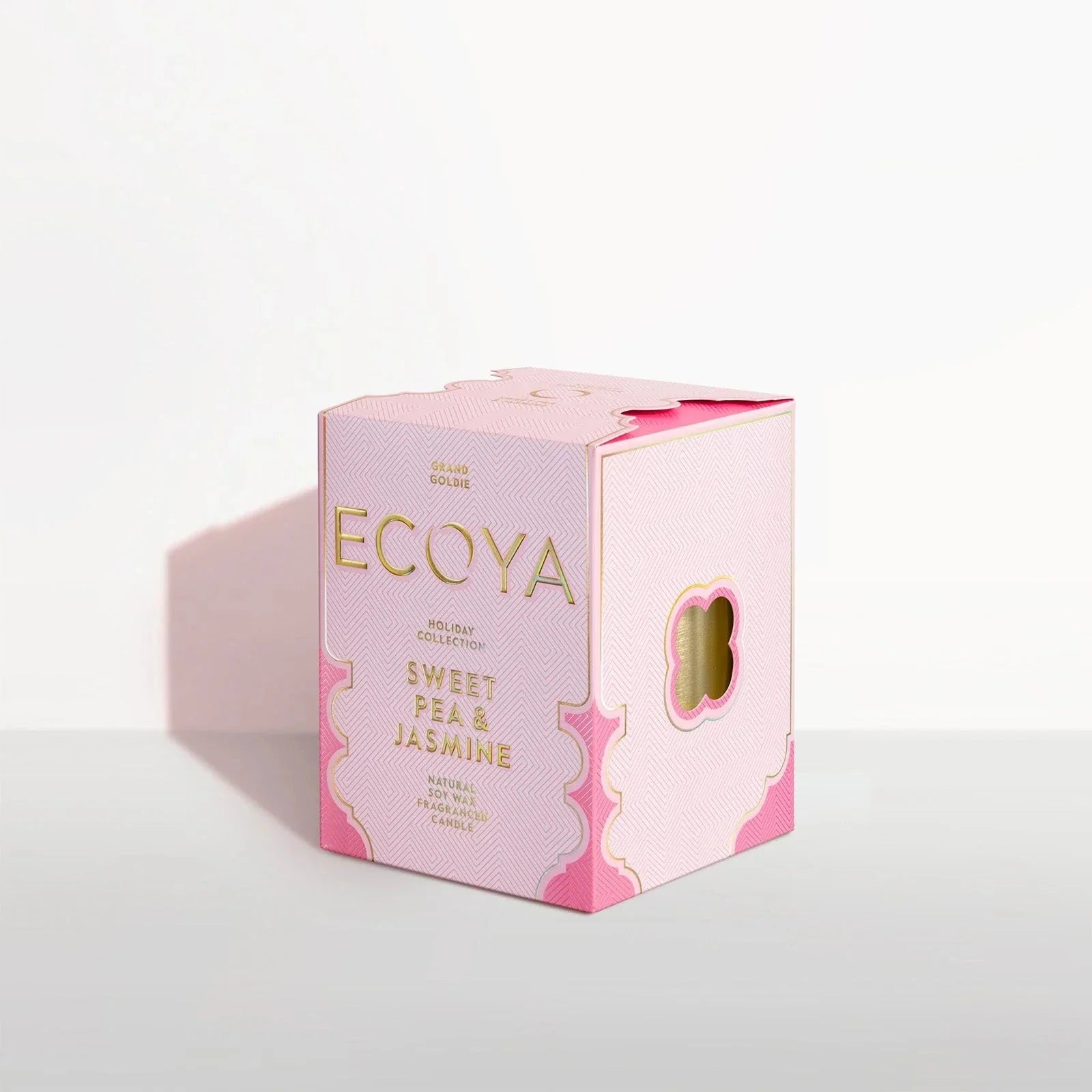 Ecoya Grand Goldie Sweet Pea & Jasmine Candle 850G