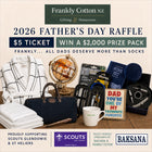 CHARITY RAFFLE $5.: Glendowie/St Heliers Scouts Fathers Day Draw - over $2000 worth!!