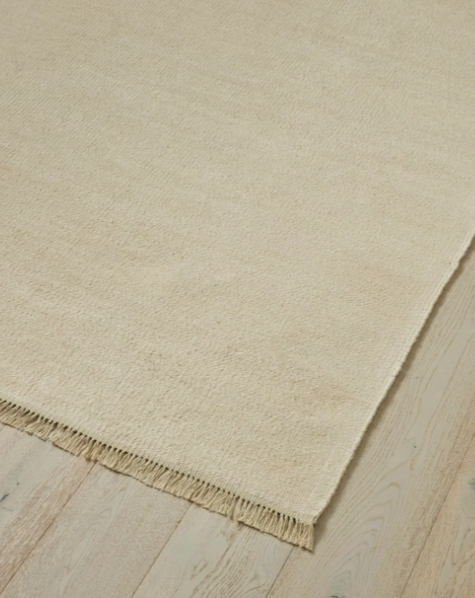 Weave Emilio 3x4m Rug Range - Front: 100% Linen. Back - 100% Cotton