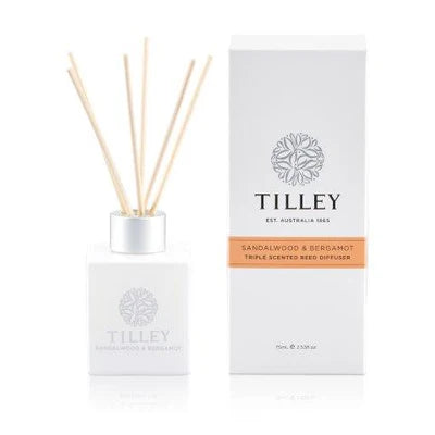 Tilley Reed Diffuser 75 ML - Sandalwood & Bergamot