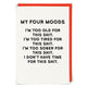 Redback Cards - Four Moods