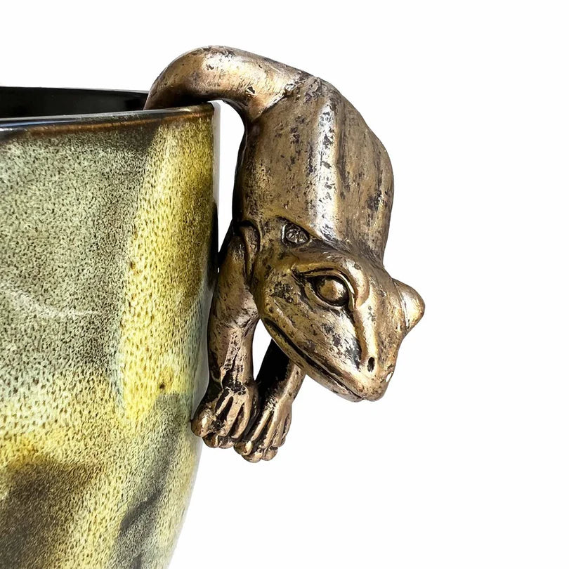 Rabbit Hanging - Rim - Gold Hanging Frog