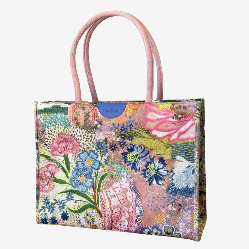 Fleur Woods Boxy Tote - Meadow