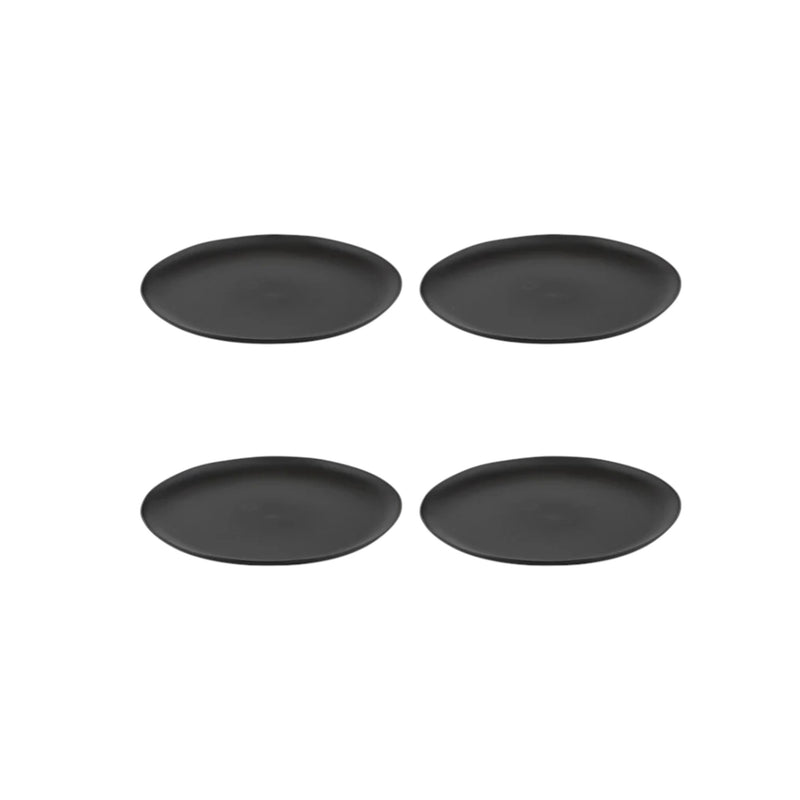 Flinders Charcoal 4Pk Plate