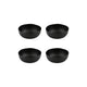 Flinders Small Charcoal 4Pk Bowl