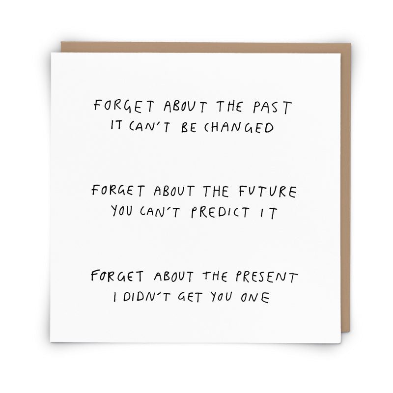 Redback Cards - Forget
