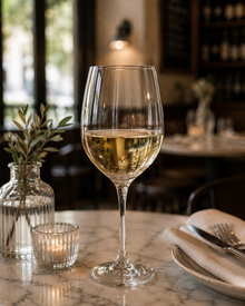 Frankly Cotton Clear Wine Toughened Glass 325ml