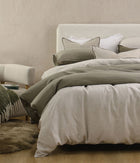 Laundered Linen Pillowcover Set Natural