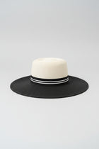 Sundaise Noelle Panama White & Black - 57cm