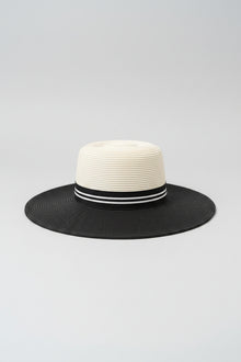 Sundaise Noelle Panama White & Black - 57cm