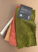 Frankly Cotton Fibre Cleaning Cloths – Set of 5