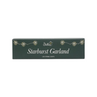 Starburst Garland 5m Silver Warm White Plug In
