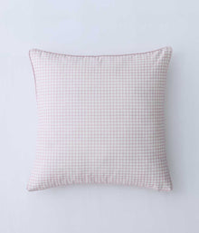 Gingham Cushion Pink