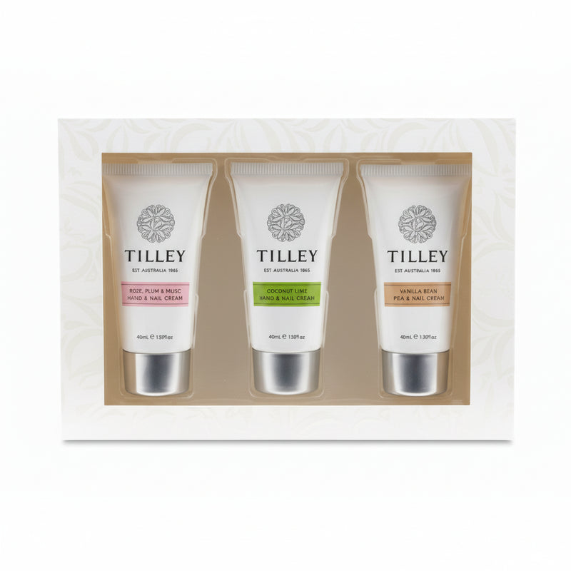 Tilley Gourmet Hand & Nail Cream Trio 3 x 45mL