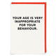 Redback Cards - Behaviour