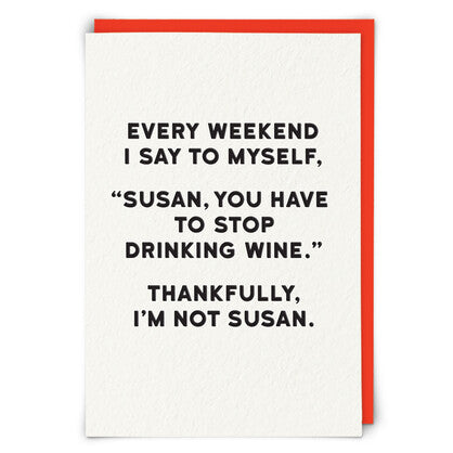 Redback Cards - Susan