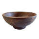 MANGO WOOD BOWL  25.5X25.5X10CM
