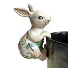 Rabbit Hanging - Rim - Flower Power Rabbit