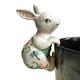 Rabbit Hanging - Rim - Flower Power Rabbit