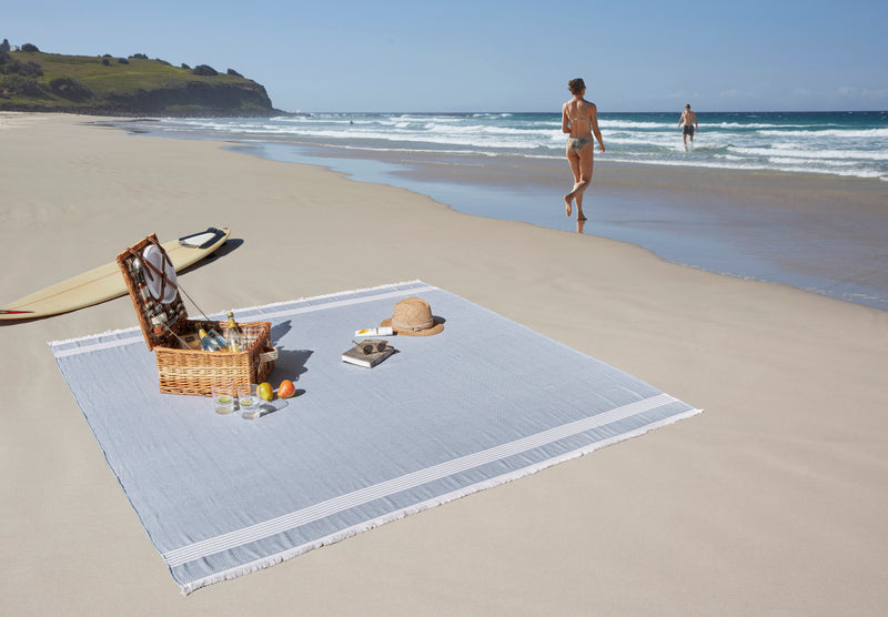Baksana Hampton Beach Blanket Range 200 x 200cm