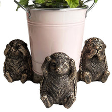 Hedgehog Potholder - Gold - Set of 3