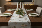 MM Linen Yuletide Table Runner - 40cm x 200cm