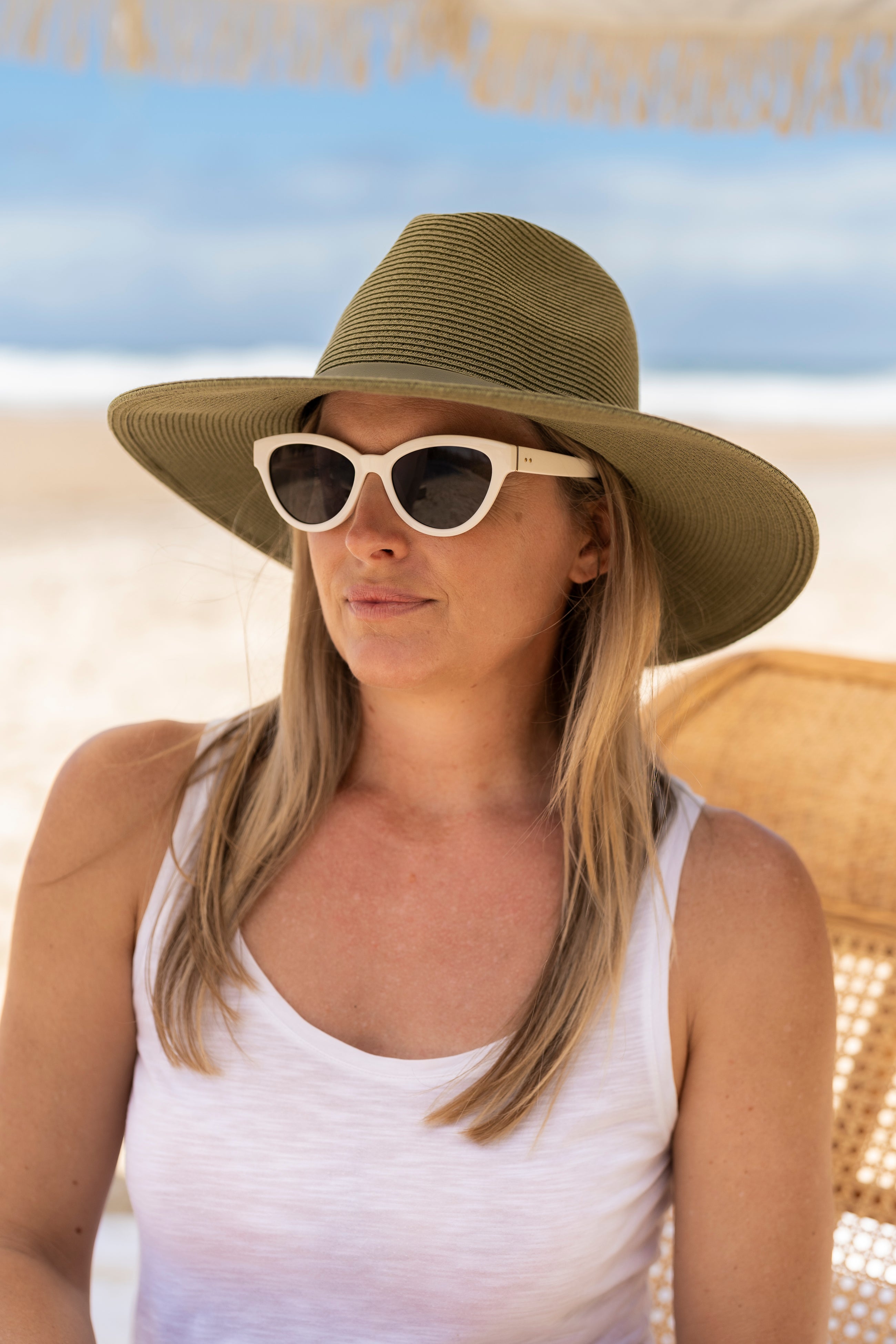 Sundaise Isabelle Panama Olive