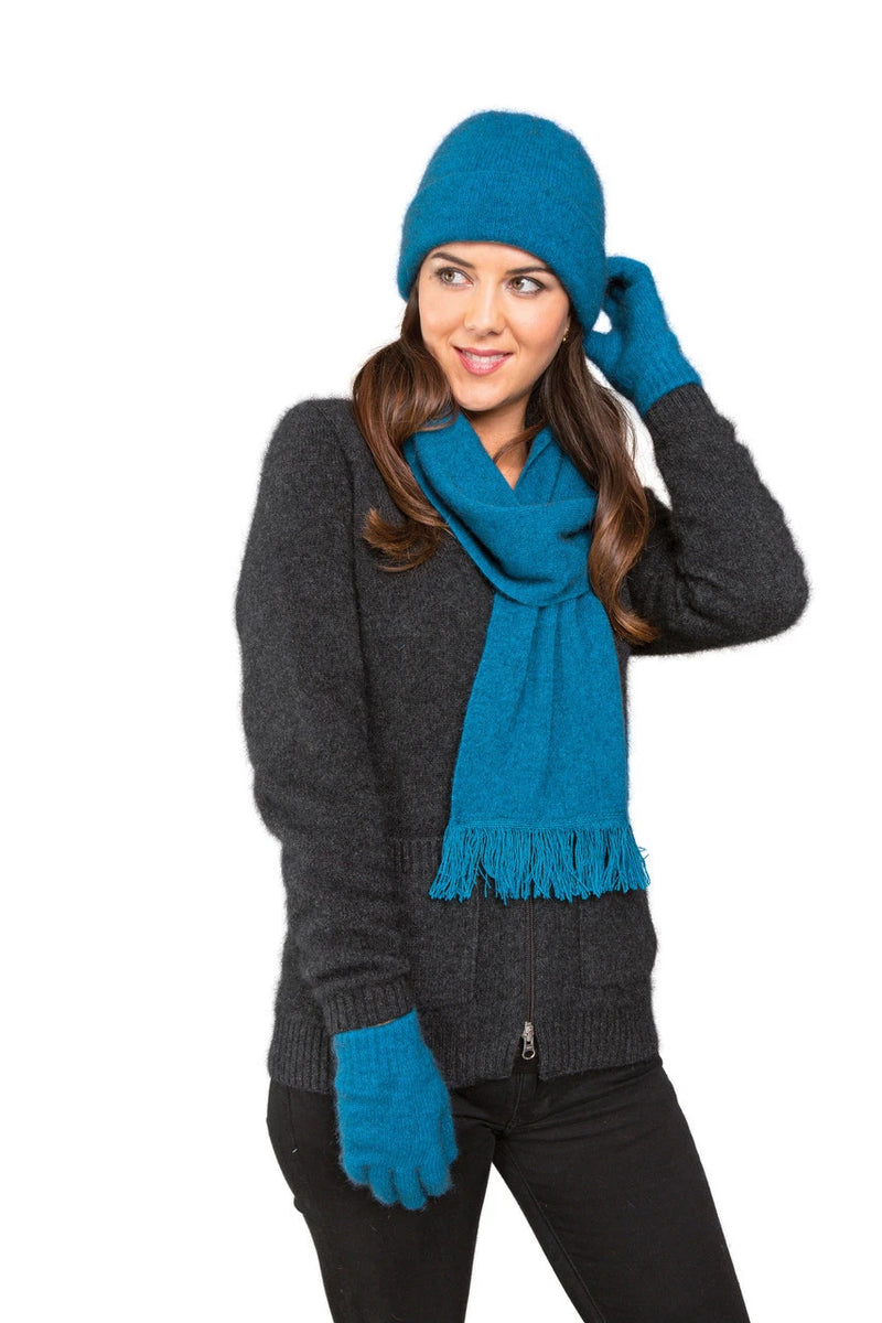 Koru Merino Silk - Plain Gloves — Koru Knitwear