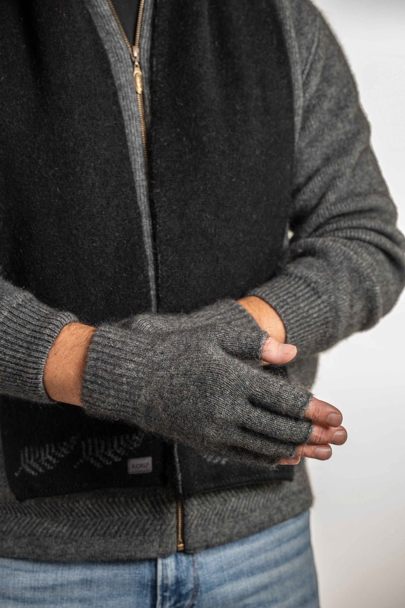 Koru Fingerless Gloves — Koru Knitwear