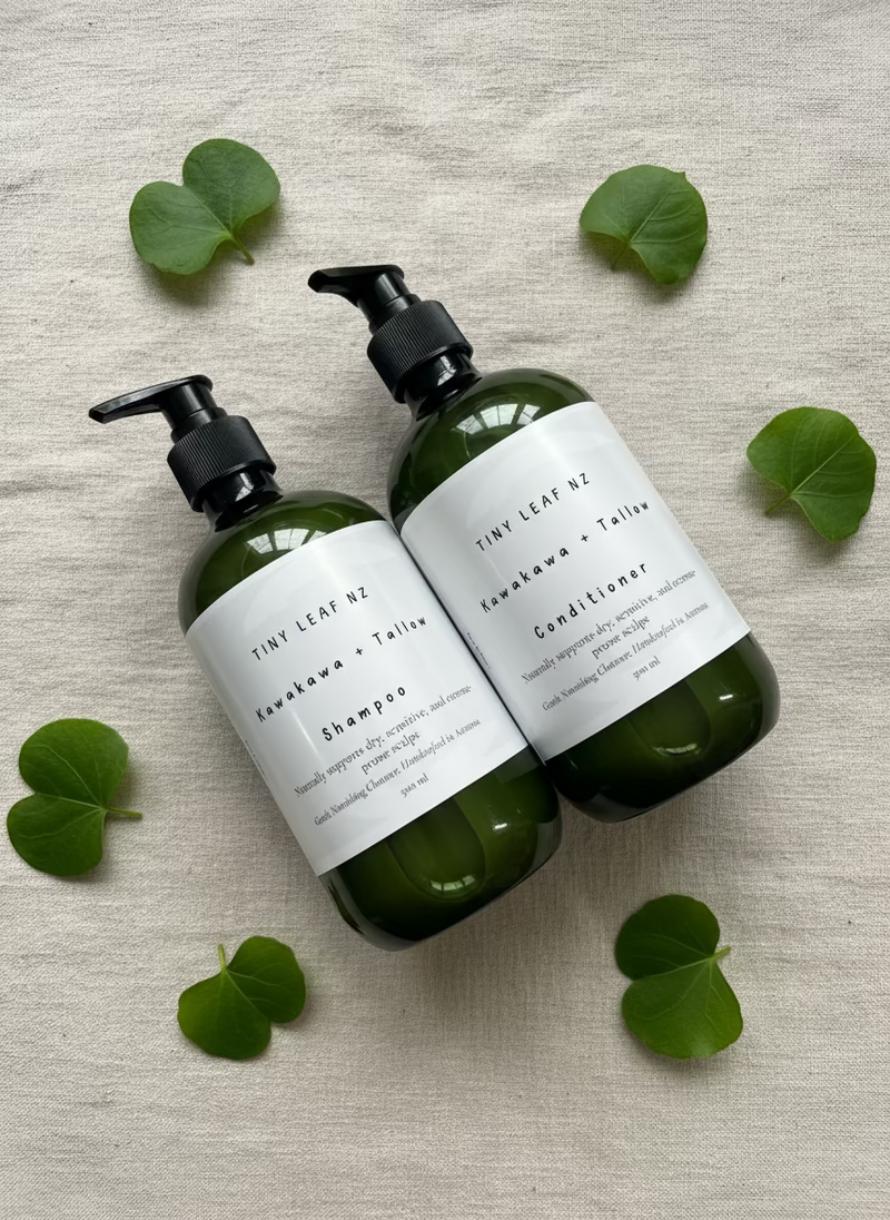 Kawakawa + Tallow Hair Care Duo