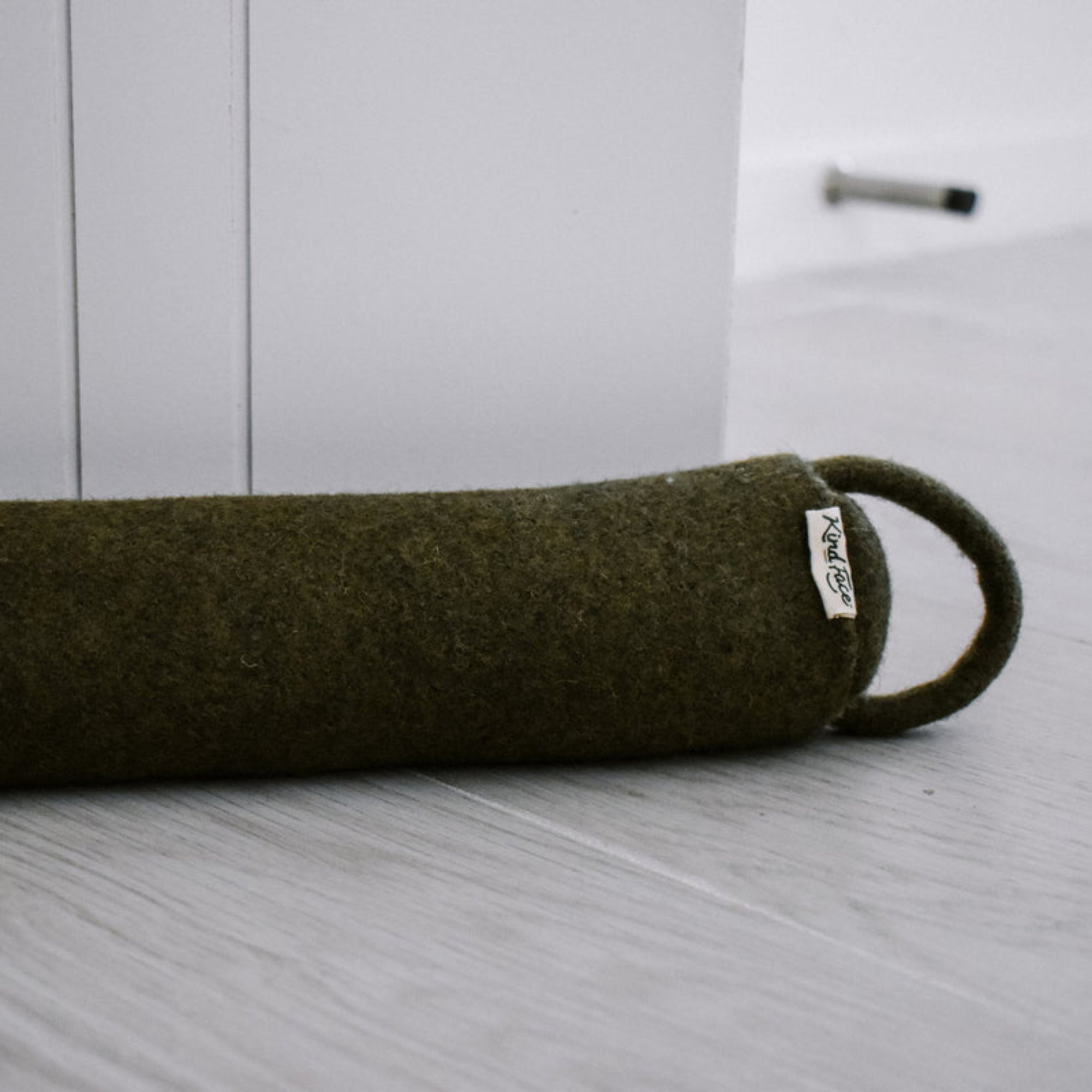 Felted NZ Wool Draught Stopper