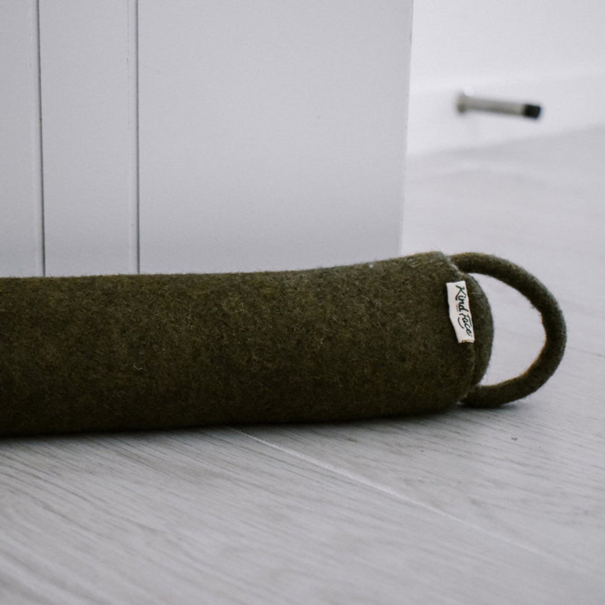 Felted NZ Wool Draught Stopper