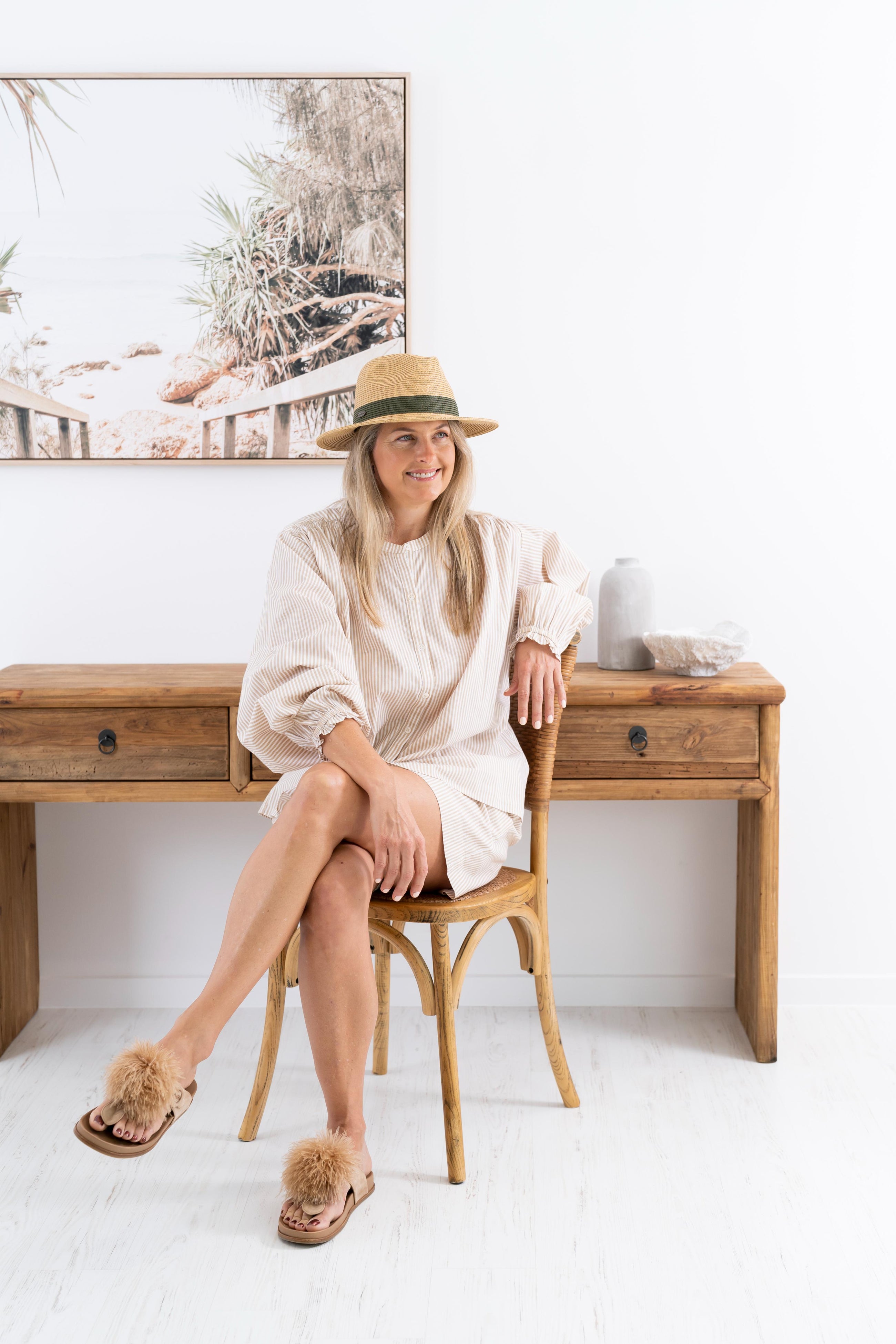 Sundaise Lani Panama Olive Band