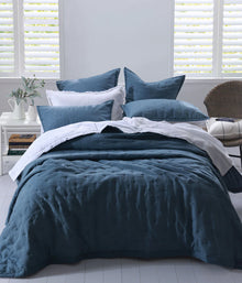 MM Linen Laundered Linen Bedspread Set Range