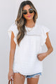 Beau Angel Lace Cotton Top