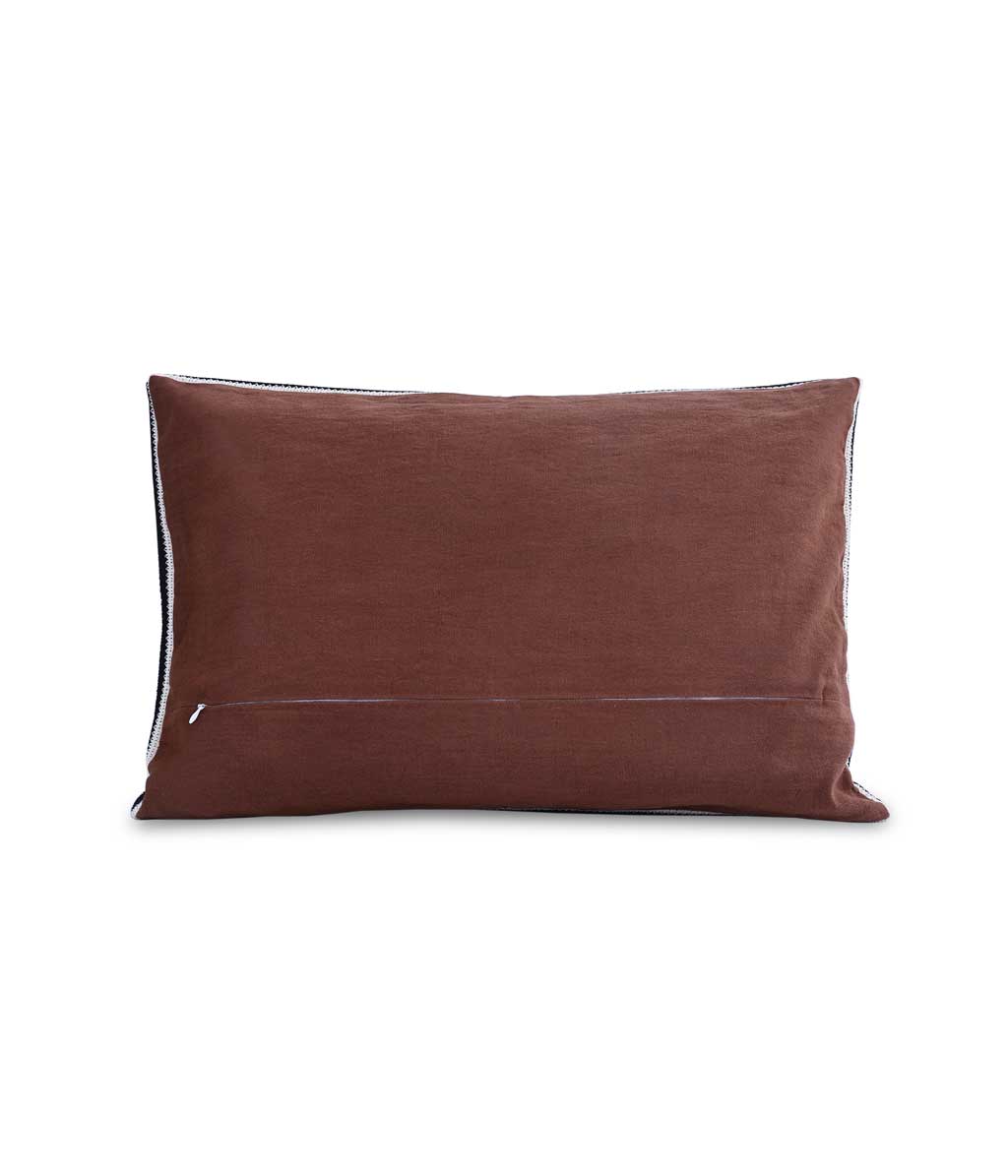 Linea Cushion Carob