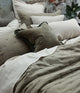 Mm Linen Laundered Linen Bedspread Set - Olive