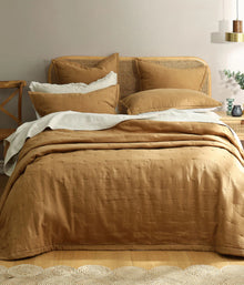MM Linen Laundered Linen Bedspread Set Range