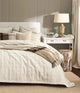 MM Linen Laundered Linen Bedspread Set - Natural