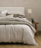 Laundered Linen Pillowcover Set Natural