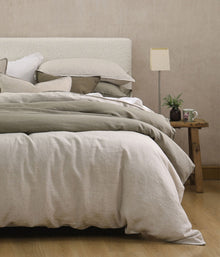 Laundered Linen Pillowcover Set Natural
