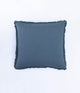 Laundered Linen Tassel Euro Set Ocean