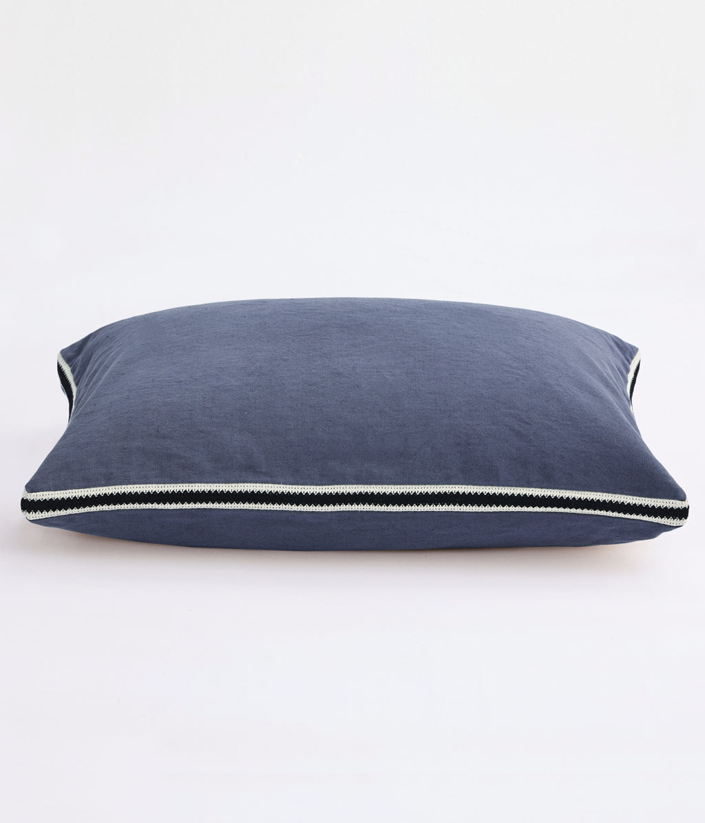 Linea Cushion Cover Indigo