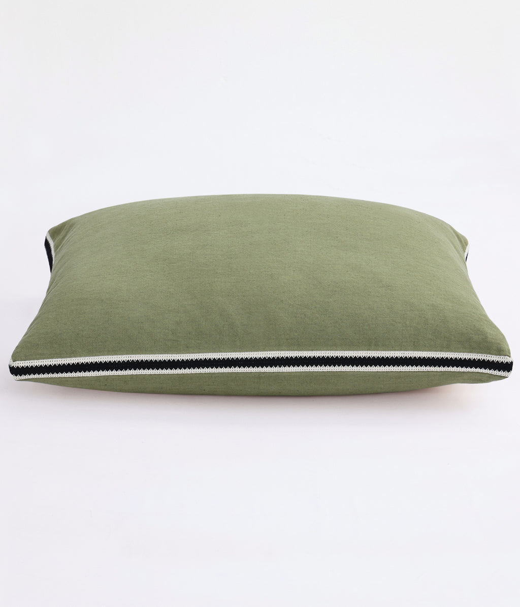 Linea Cushion Cover Leaf