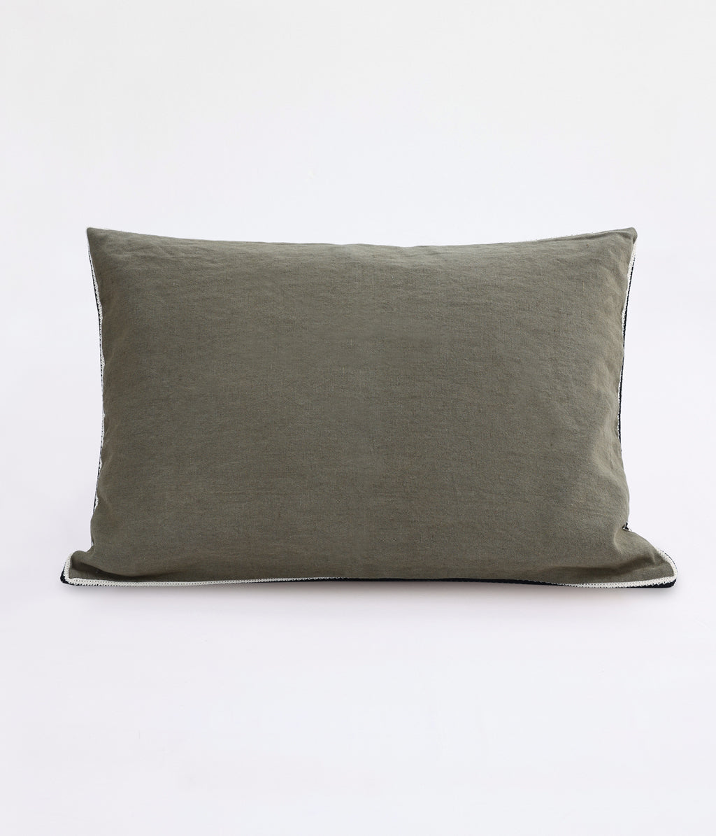 Linea Cushion Olive