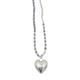 Ln051 intricate heart pendant